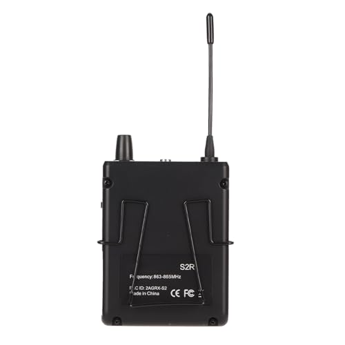 Receptor Bodypack Inalámbrico Diyeeni 863-865MHz para ANLEON S2R con Pantalla LCD y Antena de 1/4 de Longitud de Onda miniatura 7