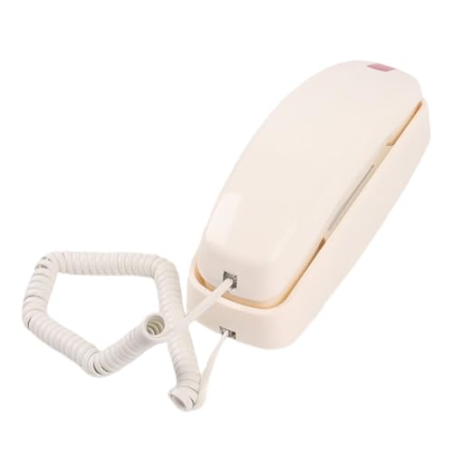 Téléphone à domicile mural TRAPHILE TRIMLINE blanc pour maison et hôtel