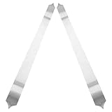 Toyvian 2 Stück Tonmodellierwerkzeug aus Edelstahl mit Schuppenstruktur Präzisions Schnitz und Formwerkzeuge für Keramik und Bildhauerarbeiten