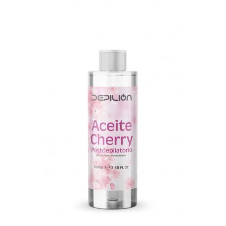 Aceite Postdepilatorio Cherry - Aceite post depilación cera 100ml - ideal para Roll on Cera para depilación