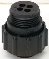 Amp - Te Connectivity Circular Connector, Plug, Size 11, 4 Position, Free Hanging - 206060-1