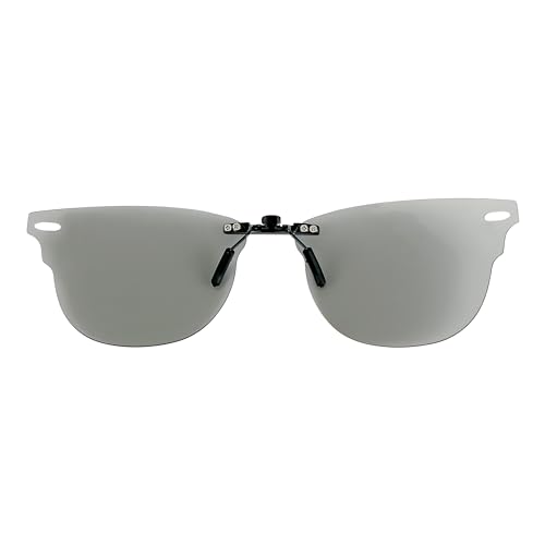 Image of Polarized CLIP-ON Sunglasses for Ray-Ban Clubmaster RB5154 (RX5154) 51-21-145