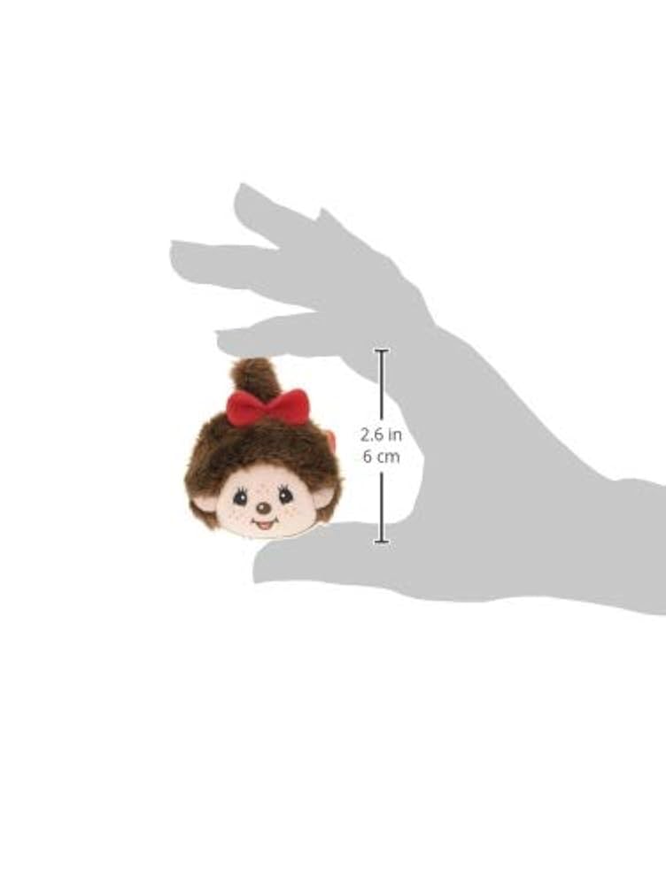 Amazon | セキグチ ぬいバッジ モンチッチ 女の子 ぬいぐるみ