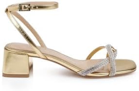 Jewel Badgley Mischka womens Fern Low Block Heel Sandals - Image 3
