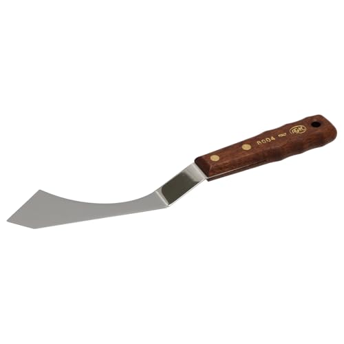 RGM 52008004 Painting Knife New Generation Shape 8004 for Spreading, Mixing and Applying Pasty Paints for Creative Effects on Canvas