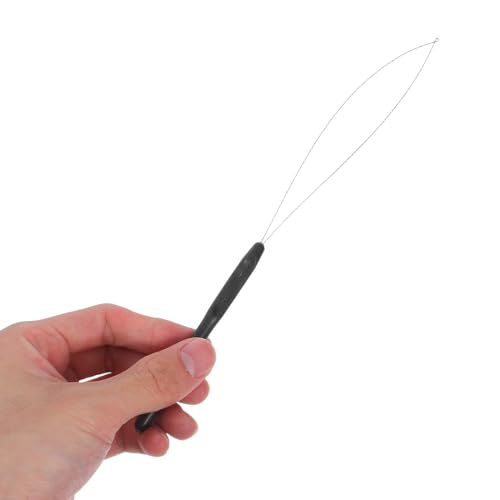 Agujas de extensión de cabello VALICLUD con mango ergonómico para colocar cuentas 4