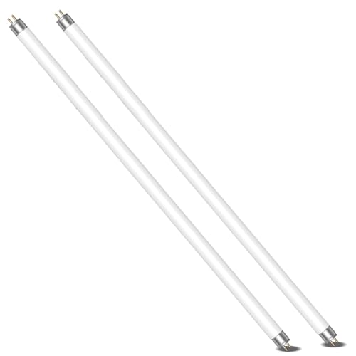 Paquete De 2 Tubos Fluorescentes T5 De 14W, Tamaño: 563 mm, Blanco Frío 4000K, 1250 LM, Casquillo G5, Lámpara De Bajo Consumo, Luz De Emergencia De Bajo Consumo Para Cocina, Baño, Armario Y Garaje