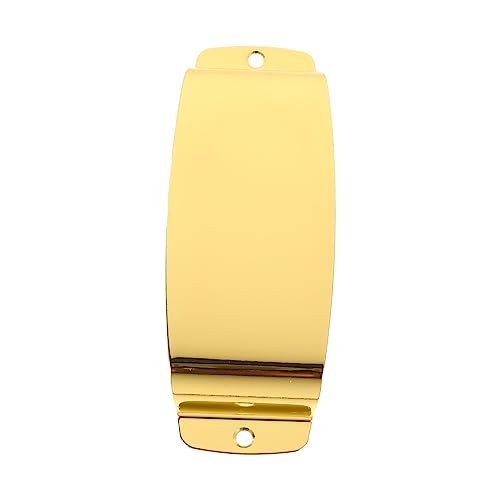 FAVOMOTO 1 Pc Bass Cover Metal Humbucker Guard Pickup Protective Cover Steel Protective Cover for Pickup Truck Zinc Alloy Under Instrument