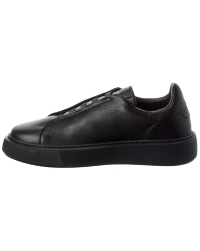 Image of Bruno Magli Men's Lisbon Sneakers, Leather Shoes, Lace-Up Casual Shoes