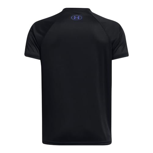 Image of Under Armour Boys' Tech Hybrid Printed Fill Short-Sleeve T-Shirt