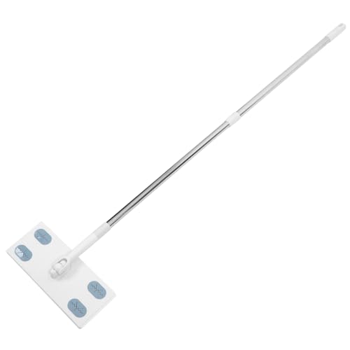 SMASOLO Mopa de Polvo Estática Desmontable sin Lavado Trapeador Plano para de y Baldosas Recambio Toalla Facial Absorbente Limpieza Rápida y Duradera