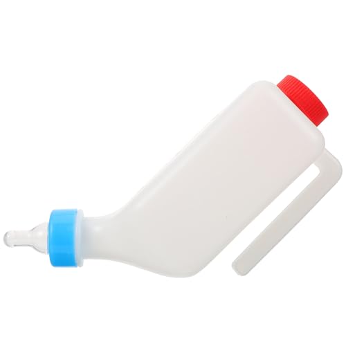 DECHOUS Biberón de Alimentación para Corderos y Terneros Diseño Único de Botella de Leche para Animales Eficiencia la Alimentación