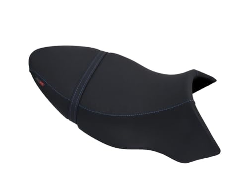 Housse de selle Buell XB9SX étanche noire coutures bleues antidérapante