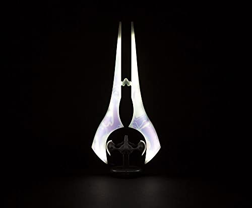 Ukonic Halo Light-Up Energy Sword Collectible LED Desktop Lamp | 14 Inches Tall