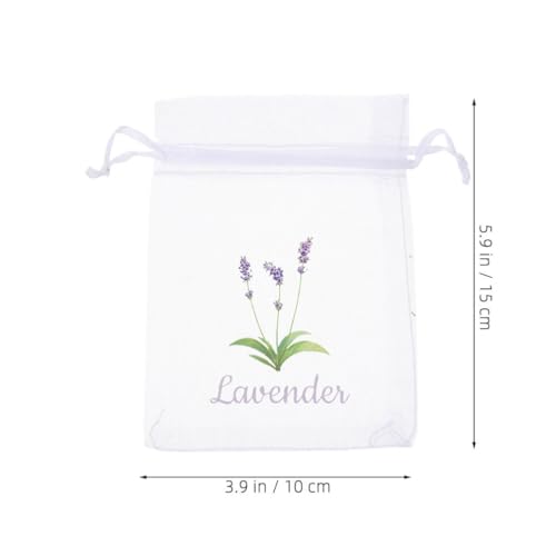 HOLIDYOYO 20 Bolsas de Organza para Sachets Aromáticos miniatura 3