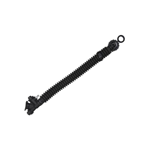 kowaku Diving BCD Pipe Rubber K Valve Diver for Jacket BCD Sidemount, BCD Airway Inflation Deflation Diving Corrugated Inflator Hose, Flat Tube