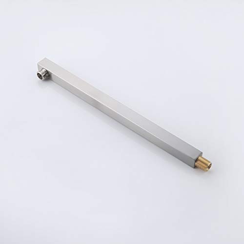 Kes 16-Inch Shower Head Extension Extender Rainfall Shower Arm With Flange Stainless Steel Brushed Nickel, Psan4-Bn #TOP5