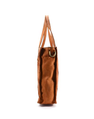 Sac besace en cuir véritable vintage BRESCIA l'esprit de l'artisanat italien