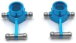 WLtoys 1/28 K969 K979 K989 K999 P929 RC car Metal Upgrade Parts Front Steering Cup  Color Blue