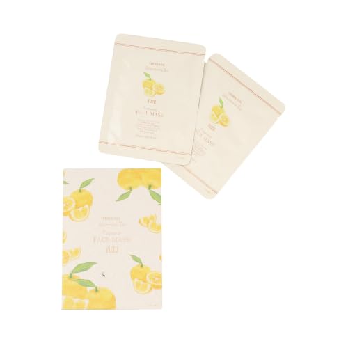 [アフタヌーンティー リビング] フェイスマスク 5枚入り ユズ/Fragrance of FERNANDA イエロー ―