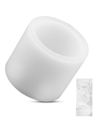 Ice Maker Auger Bushing Liner Fit for GE Opal Ice Maker 9 Hole extruder, Fix Screeching/Grinding Noise and Black Sludge That Builds Up in The Ice Maker Tank