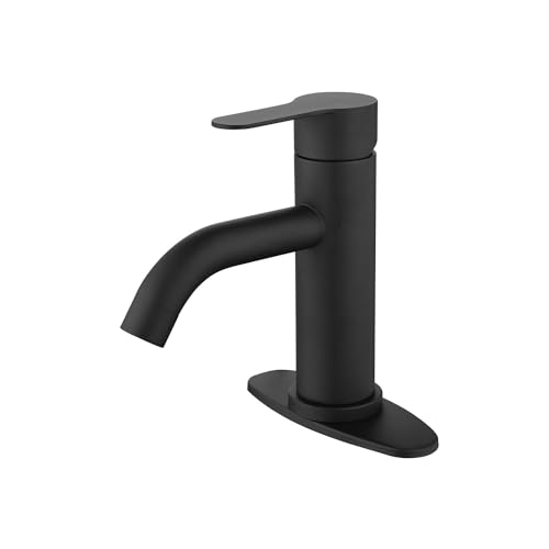 Robinet de lavabo anti-éclaboussure avec mitigeur eau chaude eau froide