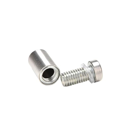 Vis d'entretoise inox 12x25 mm pour fixation de panneau publicitaire et signalétique murale