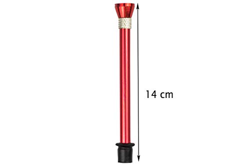 Weedness Bong Metall Chillum 14 cm – Alu Chillum Acryl Plastik Bong Zubehör Kopf Shillum Set Steckchillum – Bild 3