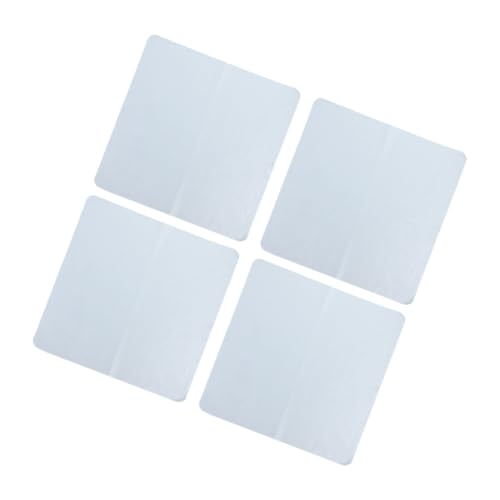 HONMEET 4 Piezas Paños de Microfibra para Gafas Unidades Limpieza sin Rayas Pelusas Paños Suaves para Lentes Pantallas y Cámaras Compacto Azul para Superficies Delicadas