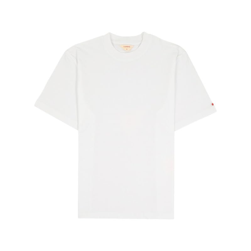 Image of LUDIC Core T Dailymove Collection | Regular Fit | Crew Neck T Shirt | 100% Organic Cotton, 180GSM | Lightweight & Comfortable | Everyday Essential | Casual T-Shirt for Men & Women