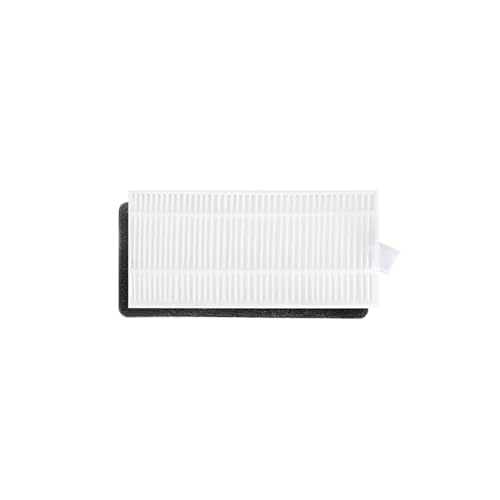 Nilnyvda Kompatibel mit Mamibot Exvac 660 880 Platinum Hepa-Filter, Mopptuch, Hauptseitenbürste, Sieb, Staubsauger-Zubehör, Ersatz-Ersatzteil(2 mops)