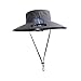 MotiveTech Solar Fan Hat Fishing Hat with Fan for Men Women Fishing, Deep Gray