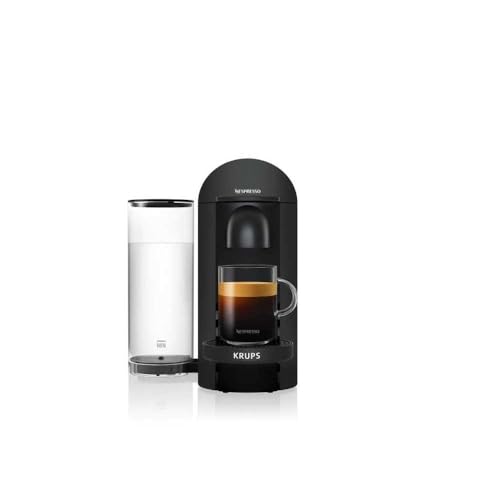 Krups Vertuo Plus YY3922FD - Cafetera, para expreso, cápsulas Nespresso, 5 tamaños de tazas, 1,8 L, negro mate - imagen 5