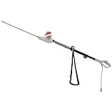 ✅ CONFORT ET SÉCURITÉ : poignée Soft Grip, harnais de maintien, interrupteur double commande et butée anti-choc pour un travail sûr avec votre taille-haie télescopique électrique.