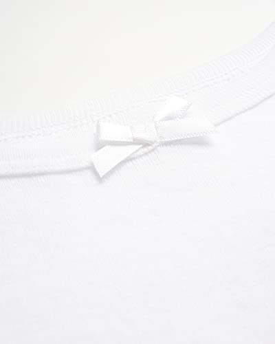 Image of Girls Camisole 6 Pack Tag Free 100% Cotton Tank