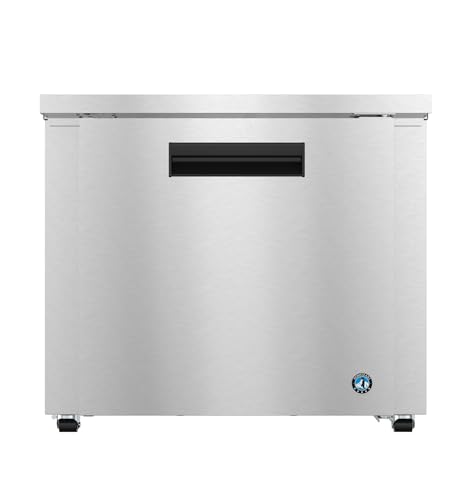 Image of Hoshizaki UR36B-LP Low Profile Refrigerator, Single Section Undercounter, Stainless Door