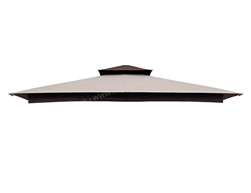 APEX GARDEN Replacement Canopy Top for 8' x 8' Gazebo #L-GZ375PST, L-GZ375PST-3 - Image 3