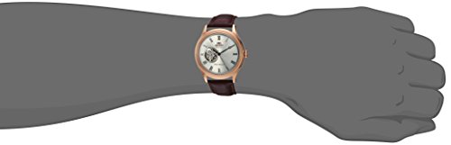 Orient Men's Envoy Japanese Automatic/Hand Winding Movement Stainless Steel Leather Dress Watch