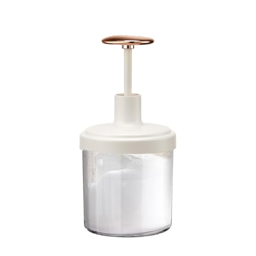Ciieeo Espumador Facial Manual de Plástico Gris para Gel Limpiador, Taza de Espuma Portátil para Lavado de Cara, Herramienta para Cuidado Piel y Burbuja de Jabón, Adecuado para Viaje