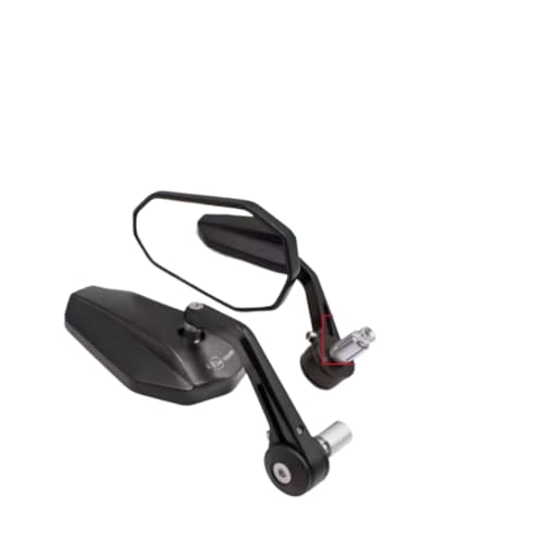 Espejos Laterales Negros De 7/8' For Manillar De Motocicleta, Compatibles Con MT/FZ/TMA, Kwsk Z650 Y Posteriores, CB-R.(No 3 mirror)