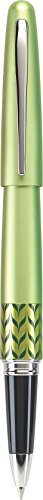 Image of Pilot MR Retro Pop Collection Gel Roller Pen, Green Barrel with Marble Accent, Fine Point, Black Ink (91401)