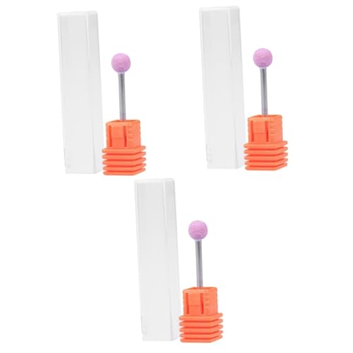 NOLITOY 3pcs Herramientas de Pulido de Uñas miniatura 1