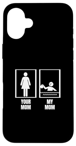 Your Mom My Mom Son Daughter �ʔ����E�H�[�^�[�|�� �X�}�z�P�[�X iPhone 16 Plus �p