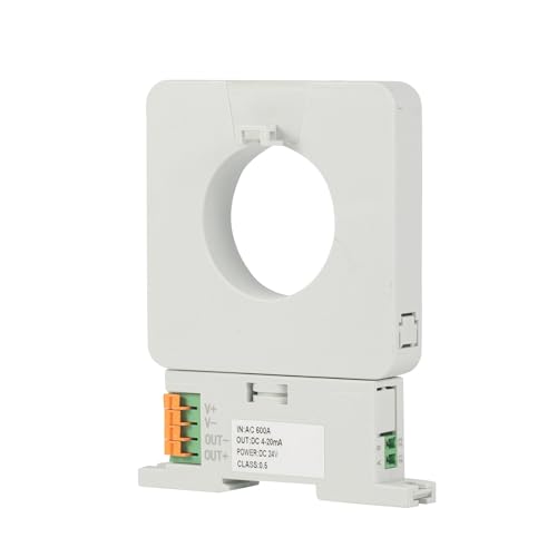 Transmisor de corriente 0-600 A y salida analógica CC para armarios eléctricos 3