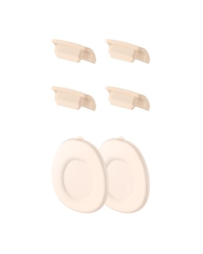 Repuestos originales para extractor de leche eufy (4 tapones + 2 cubiertas)