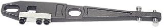 C.R. LAURENCE CRL8010S CRL Center-Hung Side-Load Arm Assembly for 1/2" Depth Top Rail
