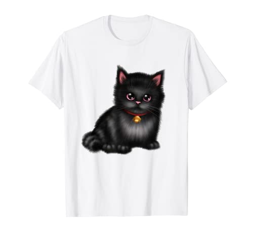Süßes Kätzchen - Katzen Katzenliebhaber T-Shirt
