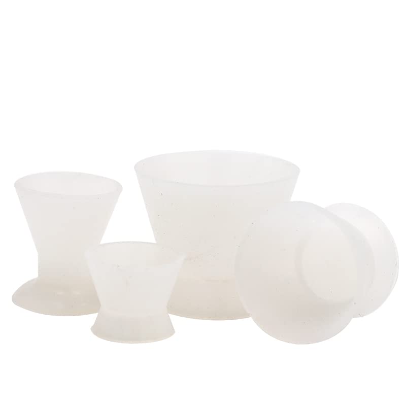 Set de 4 Tazones de Mezcla de Silicona para Laboratorio Dental miniatura 1