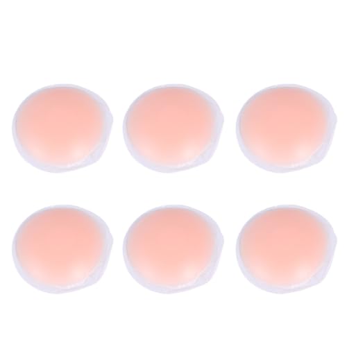 TEMPNAP Empanadillas de Silicona Reutilizables para Mujer, 12 Piezas Redondas Impermeables y Portátiles con Caja, Ideales para Vestidos y Sujetadores Deportivos