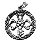 Pendentif nœud celtique et chaîne en argent à porter au quotidien